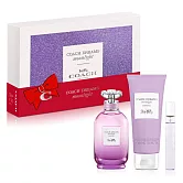 Coach 逐夢月光女性淡香精禮盒(淡香精90ml+隨行香氛7.5ml+身體乳100ml)-贈紙袋