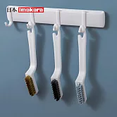【日本Imakara】多功能廚房灶台/瓦斯爐清潔刷3件組