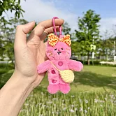 【Hook’s嚴選】靴子猫鑰匙扣/掛件 -玫紅