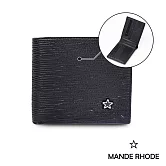 MANDE RHODE - 曼德羅德 - 真皮訂製樹皮紋短夾 - 86342-1