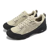 Asics 休閒鞋 GEL-Venture 6 Shield 男鞋 米白 黑 山系 戶外 緩衝 復古跑鞋 亞瑟士 1203A474002 27.5cm BLACK/FEATHER GREY