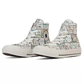 Converse Chiikawa 吉伊卡哇 1SE426 聯名款 卡通 漫畫 高筒 運動鞋 休閒鞋 女鞋 23cm 彩色漫畫卡通
