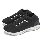 Under Armour 慢跑鞋 Phantom 1 Reissue 男鞋 黑 白 針織 緩衝 支撐 運動鞋 UA 3027566001 27.5cm BLACK/WHITE