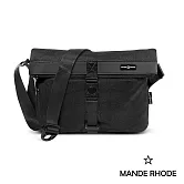 MANDE RHODE - 曼德羅德 - 格紋插扣掀蓋斜背包 - A5888K