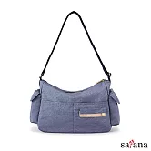 satana - Soldier 輕盈通勤斜背包 - 靜謐灰