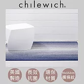 【chilewich】美國抗菌環保地墊 玄關墊91x152cm橫條紋 丹寧藍