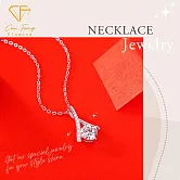 【CF鑽飾】項鍊《女王》莫桑鑽 1克拉鑽墜