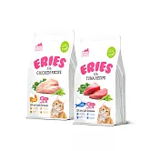 Eries 伊瑞思｜益生菌酵素無穀貓糧 1kg｜2包組｜兩種口味