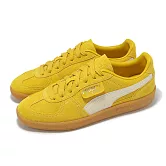 Puma 休閒鞋 Palermo 男鞋 女鞋 黃 米 德訓鞋 復古 麂皮 39646348 24cm YELLOW/BEIGE