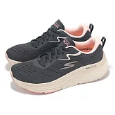 Skechers 慢跑鞋 Max Cushioning Elite 2.0 女鞋 灰 粉紅 避震 厚底 運動鞋 129628CCPK 24cm CHARCOAL/PINK
