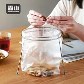 【日本霜山】304不鏽鋼圓形可拆式垃圾袋架