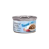 Natural Kitty 自然小貓 - 98%動物性蛋白質主食罐系列｜鮪魚佐鯛魚口味｜70gx24