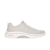 Skechers Go Walk Arch Fit 2.0 [125311NAT] 女 健走 步行鞋 透氣 舒適 米 灰