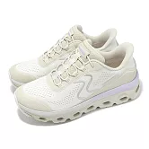 Skechers 戶外鞋 Glide-Step Sole Slip-Ins 女鞋 米白 紫 簍空 運動鞋 180272NTPR 24.5cm NATURAL/PURPLE