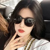 seoul show首爾秀 高質感輕韌TR90彈簧腿折疊太陽眼鏡抗UV400墨鏡 809  黑玳瑁