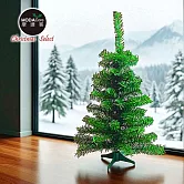 摩達客耶誕-台灣製豪華型2尺/60cm經典綠色聖誕樹裸樹/不含飾品不含燈