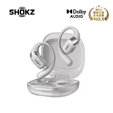【SHOKZ】OpenFit 2 + T921 開放式藍芽耳機 月銀色
