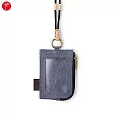 satana - Soldier 趣淘證件零錢包 - 靜謐灰