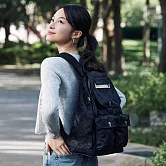 satana - Soldier 多功能拉鍊後背包【2.0改版款】 - 城市光影