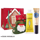L’OCCITANE 歐舒丹 聖誕暖心呵護組[護手霜(多款可選)+乳油木指緣修護油]-公司貨 果漾馬鞭草