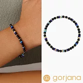 GORJANA POWER GEM HARBOR 能量黑曜石手鍊 黑色X金色手鍊 紓壓防禦保護力