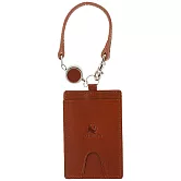 Kissora Tokyo｜日本職人手工 植鞣牛皮證件套/行李吊牌 咖啡色