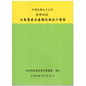 臺灣地區主要農產品產銷及進出口量值99年