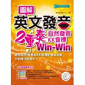 圖解英文發音二重奏：自然發音、KK音標Win-Win(MP3)