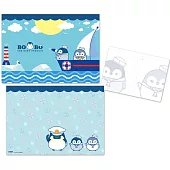 小企鵝波波雙開L夾《海洋水手款》