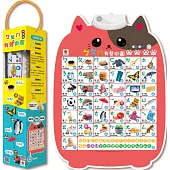 ㄅㄆㄇ有聲掛圖（37個注音符號與字彙+ㄅ~ㄦ連續跟讀語音+中英台3種語言+2首律動性兒歌+互動問答遊戲）