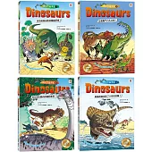 恐龍迷必備科普漫畫百科：Dinosaurs 爆笑恐龍漫畫1-4集