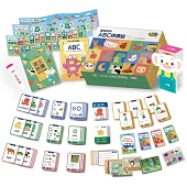 【小行星點讀系列】蒙特梭利ABC拼讀組：有效打造英語力 (內含點讀筆-乾電池版)