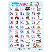 Hello KittyABC掛圖(捲式)