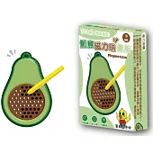 吉波鳥隨身造型 創意磁力珠畫板-酪梨