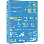 一分鐘大歷史：從地理大發現、世紀瘟疫到車諾比核災，160個改變世界的關鍵事件完全圖解【二版】