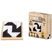 吉波鳥 隨身造型 幾何積木拼圖組