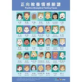 正向教養情感臉譜海報(官方授權・中英對照・注音版)