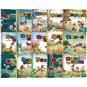 魔法學院兒童情緒繪本大合集【15冊】: 3~8歲最需要，從哭鬧、焦慮到分離不安，15種常見困境一次解決!