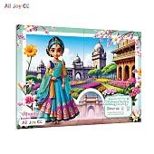 磁性換裝-環球風情立體書系列-孟買