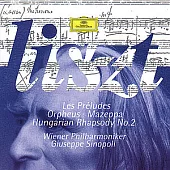LISZT: Symphonische Dichtungen, Symphonic Poems etc./ Giuseppe Sinopoli & Wiener Philharmoniker