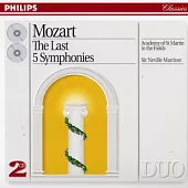 Mozart: The Last 5 Symphonies Nos.36-41 / Marriner