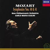 莫札特：第40＆41號交響曲「邱彼德」/ 新愛樂管絃樂團、朱里尼
