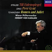 理查．史特勞斯：狄爾惡作劇／葛利格：皮爾金組曲選曲／柴可夫斯基：羅密歐與茱麗葉幻想序曲 / 卡拉揚指揮維也納愛樂管弦樂團
