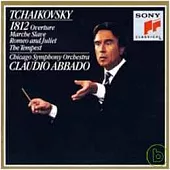 Tchaikovsky: 1812 Overture, March Slave, Romeo and Juliet, The Tempest / Claudio Abbado, Chicago Symphony Orchestra