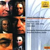 Johann Sebastian Bach - Concertos Vol. 2 / Stuttgarter Kammerorchester & Benjamin Husdon, Leader