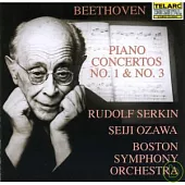 Beethoven: Piano Concerto no 1 & 3 / Serkin, Ozawa / Boston Symphony Orchestra