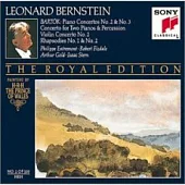 Bartok：Piano Concertos No.2 & No.3、Violin Concerto No.2 / Leonard Bernstein & New York Philharmonic