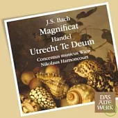 NIKOLAUS HARNONCOURT / BACH, JS : MAGNIFICAT & HANDEL : TE DEUM, ’UTRECHT’