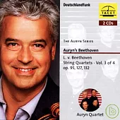 Auryn Quartet / THE AURYN SERIES Auryn’s Beethoven L.v. Beethoven : String Quartets.Vol.3 of 4 op.95, 127, 132