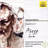 Abegg Trio historische Instrumente Martin Spangenberg, Klarinette / Johannes Brahms Klaviertrios IV